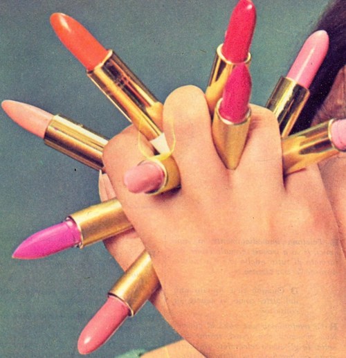Batons Vintage Lipstick abstinência desafio sem compras