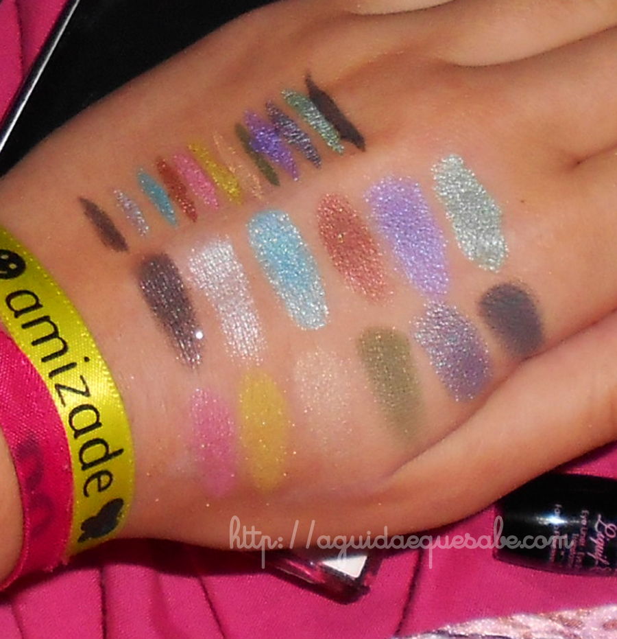 too faced maquilhagem makeup beleza paleta palete liquif-eye shadow collection eyeliner swatch review sephora