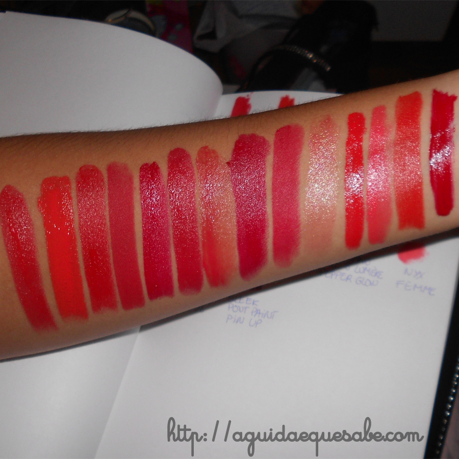 batom vermelho makeup maquilhagem beleza review swatch