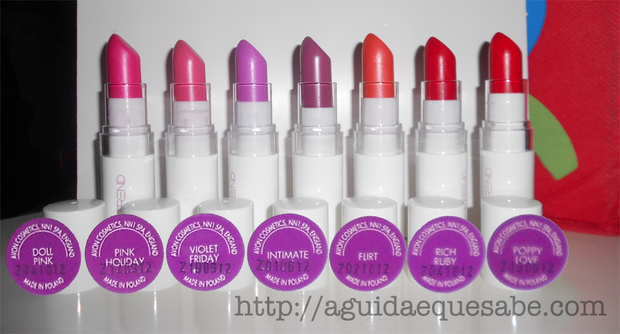 avon color trend batons mark maquilhagem makeup low cost boa qualidade