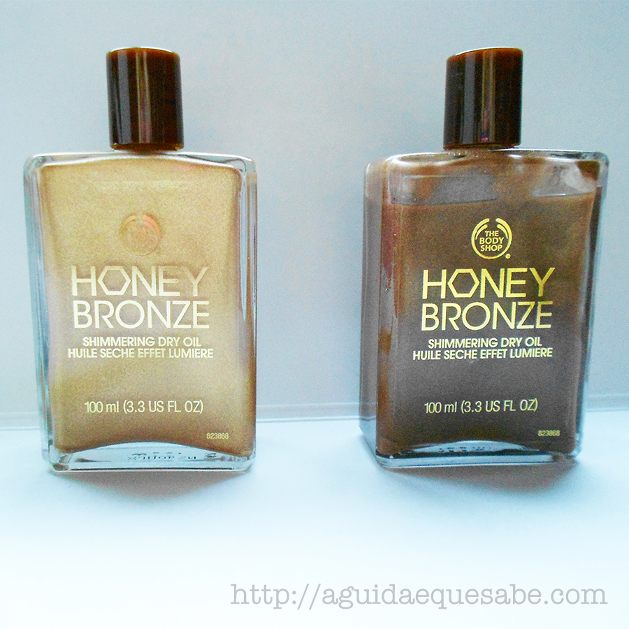 honey bronze shimmering oil the body shop vegan cruelty free bronzer bronzeador