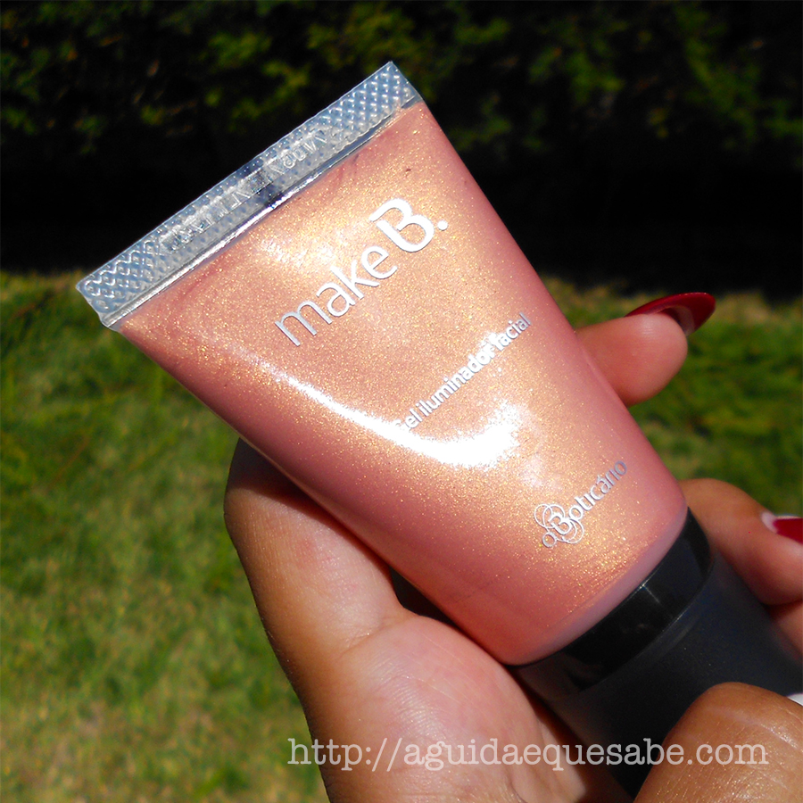 make b miami sunset boticário gel iluminador blush bronzer makeup maquiagem maquilhagem beauty review resenha swatch