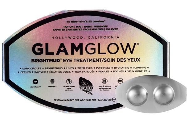 Glam Glow BrightMud Eye Treatment review resenha lifting máscara