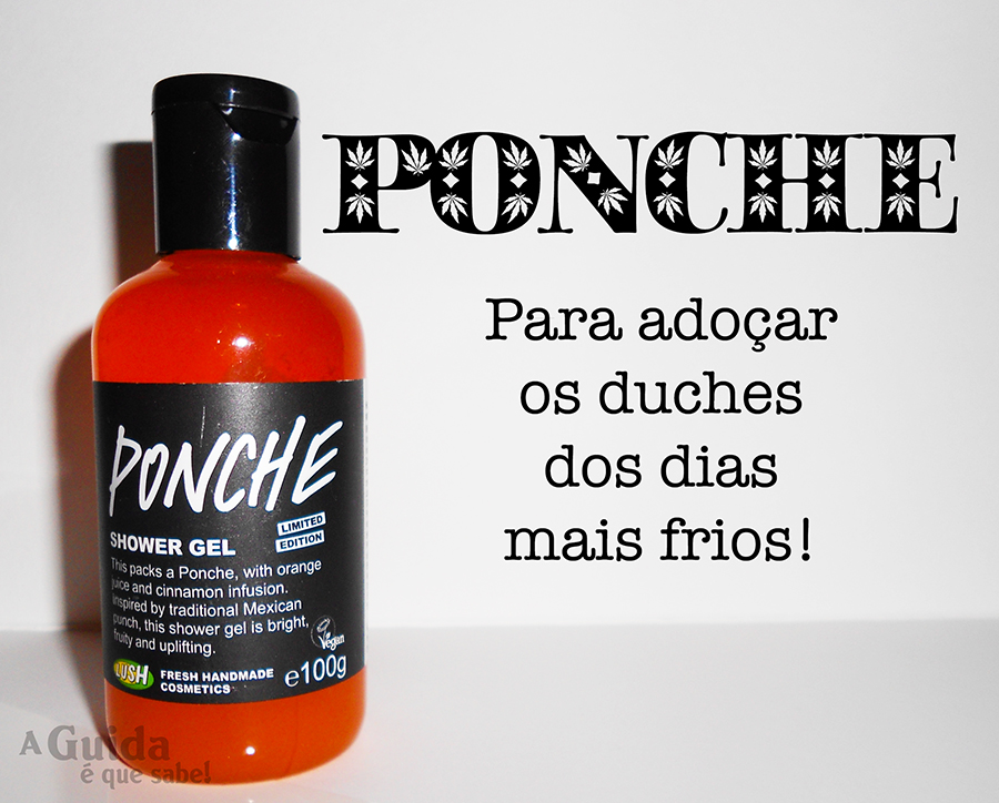 ponche shower gel lush cruelty free vegan edição limitada review resenha