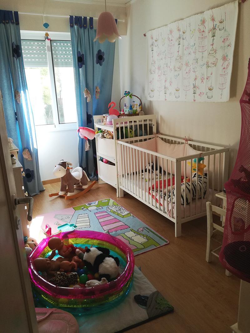 quarto bebé menina casa decoração home decor toddler montessori 